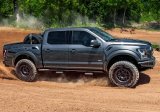 N-fab - Running Boards, Nerf Bars and Rock Sliders for 2017-2023 F-250 SUPER DUTY, F-350 F-450 DUTY F174RKRCC Step Systems, RKR Rails, Textured Black thumbnail 1