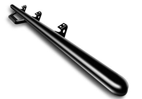 N-FAB Nerf Steps T0654RC-TX Step Bars, Bars, Wheel 2 Wheel, Steel, Textured Black Powdercoated, 2 in. Diameter, Toyota, Pair thumbnail 3