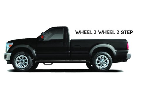 N-FAB Nerf Steps for 2011-2018 1500, 2019-2023 1500 CLASSIC, 2009-2010 RAM - D0968RC-TX Step Bars, Bars, Wheel 2 Wheel, Steel, Textured Black Powdercoated, 3 in. Diameter, Dodge, Ram, Pair thumbnail 2