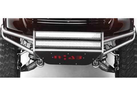 N-FAB Full Replacement R.S.P. Front Bumpers for 2007-2013 TUNDRA - T072LRSP-TX Bumper, R.S.P., Front, Tube Style, Steel, Black Textured Powdercoated, Toyota, Each thumbnail 1