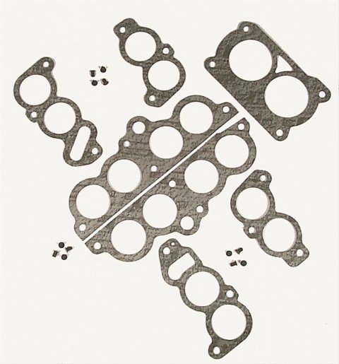 Mr. Gasket Intake Sets for 1986-1992 CAMARO, 1986-1991 CORVETTE - 145 Gasket, Manifold, Intake, 1.500 in. Height, 1.500 in. Width, 0.625 in Thick, Chevy, Small Block, Set