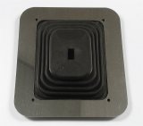 Mr. Gasket Shifter Boots 1652 Boot, Large Square, Black, Rubber, 6.500 in. x 5.250 in., Each thumbnail 2