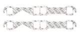 Mr. Gasket Header/Manifold Exhaust Gaskets 150A Gaskets, Header, High-Temperature White, Square Port, Chevy, Small Block, Pair thumbnail 1