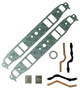 Mr. Gasket Standard Intake Sets 100 Gaskets, Manifold, Intake, Composite, Stock Port, Chevy, 265/283, V8, Set thumbnail 2