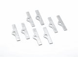 Mr. Gasket Valve Cover Hold-Down Tabs 3681 Tabs, Chrome, for 1/4 in. Bolts and Studs, Universal, Set of 8 thumbnail 1