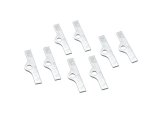 Mr. Gasket Valve Cover Hold-Down Tabs 3681 Tabs, Chrome, for 1/4 in. Bolts and Studs, Universal, Set of 8 thumbnail 2