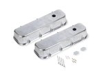 Mr. Gasket Cast Aluminum Valve Covers 6858G Covers, Perimeter Bolt Mounting, Aluminum, Polished, Tall, Chevy, Big Block, Pair thumbnail 1
