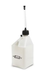 5 Gallons Mr. Gasket Utility Jug 36953G Jug, Square, Gallons, Plastic, White, Each thumbnail 3