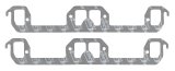 Mr. Gasket Ultra-Seal Exhaust Gaskets 5935 Gaskets, Manifold, Stock Port, Mopar, Small Block, Pair thumbnail 1