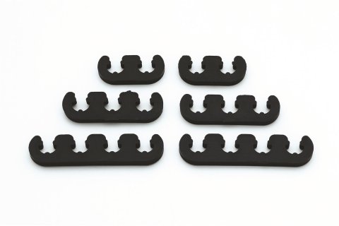 Mr. Gasket Competition Wire Separator Kits 9728 Ignition Loom/Separator, Competition, Plastic/Black, 7-8mm, Kit thumbnail 1