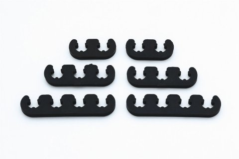 Mr. Gasket Competition Wire Separator Kits 9728 Ignition Loom/Separator, Competition, Plastic/Black, 7-8mm, Kit thumbnail 2