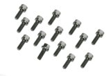 Mr. Gasket Header Bolts 976 Bolts, Hex Head, Steel, Black Oxide, 5/16 in.-18, 0.750 in. U.H.L., Chrysler, Small Block, Set of 14 thumbnail 2