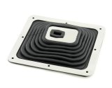 Mr. Gasket Shifter Boots 9649 Gear Shift Boot; Boot; Incl. Trim Ring/Mounting Screws; Large Boot 7.75x8.75 in. thumbnail 2