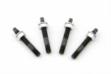 Mr. Gasket Carburetor Studs 6346G Studs, Bullet Tipped, Steel, Black Oxide/Cadmium Nuts-Washers, 5/16 in.-18, 2 in. Length, Set thumbnail 1
