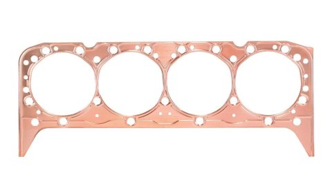 Mr. Gasket Head Gaskets 1131G Gasket; Embossed Steel Shim; Bore 4.370 in.; 0.020 in. Compressed Thickness, Each thumbnail 2