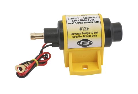 Mr. Gasket Micro Electronic Fuel Pumps 12E Pump, Micro, Electronic, 7 psi., 35 gph., 1/8 in. NPT Hose Barb Inlet, 1/8 in. NPT Female Threads Outlet thumbnail 1