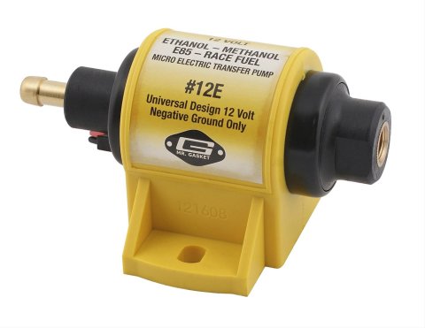 Mr. Gasket Micro Electronic Fuel Pumps 12E Pump, Micro, Electronic, 7 psi., 35 gph., 1/8 in. NPT Hose Barb Inlet, 1/8 in. NPT Female Threads Outlet thumbnail 3