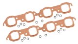 Mr. Gasket CopperSeal Exhaust Gaskets 7158MRG Gaskets, Copper, Square Port, Chevy, Big Block, Pair thumbnail 1