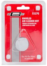Mr. Gasket Air Cleaner Wing Nuts 5327G Filter Assembly Nut, Steel, Chrome, Round, 1/4-20 in. Thread Size, Each thumbnail 4