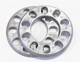 Mr. Gasket 0.438 inch Wheel Spacers 2372 Spacers, Aluminum, 5 x 4.5 in./4.75 in./5.0 in., 7/16 in. Thick, 6.50 in. O.D., Pair thumbnail 2