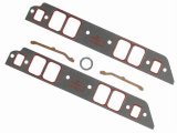 Mr. Gasket Intake Sets 5817 Gaskets, Manifold, Intake, Ultra-Seal, 2.550 in. x 1.850 in. Raised Port, .060 in. Thick, Chevy, Big Block, Set thumbnail 2