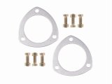 Mr. Gasket Aluminum Collector Gaskets 7421G Exhaust Gaskets, Collector, Soft Aluminum, 3.00 in. Diameter, 3 Bolt Holes, Pair thumbnail 2