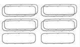 Mr. Gasket Ultra-Seal III Valve Cover Gaskets 2881SMP Gaskets, III, Dart/Brodix Heads, Chevy, Set of 10 thumbnail 3