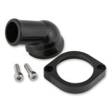 Mr. Gasket Water Necks 2670BK Neck, Aluminum, Black Anodized, Swivel, 60 Degree, Chevrolet, LS, Each thumbnail 5