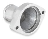 Mr. Gasket Water Necks 2671NA Neck, Aluminum, Polished, Straight Up, 1.50 in. Hose, GM, LS Engine, Each thumbnail 2