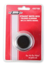 Mr. Gasket Water Necks 2671NA Neck, Aluminum, Polished, Straight Up, 1.50 in. Hose, GM, LS Engine, Each thumbnail 3