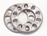 Mr. Gasket 0.313 inch Wheel Spacers 2371 Spacers, Aluminum, 5 x 4.5 in./4.75 in./5.0 in., 5/16 in. Thick, 6.00 O.D., Pair thumbnail 1