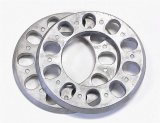 Mr. Gasket 0.313 inch Wheel Spacers 2371 Spacers, Aluminum, 5 x 4.5 in./4.75 in./5.0 in., 5/16 in. Thick, 6.00 O.D., Pair thumbnail 2