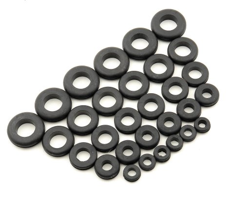 Mr. Gasket Grommet Assortment Kits 3706 Rubber Kit, 30-Piece, 1/2, 5/8, 3/4, 7/8, 1 in. Sizes, 6 of Each, Kit thumbnail 1