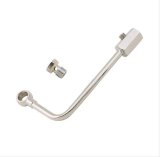 Mr. Gasket Chrome Gas Lines 29883 Fuel Line, Steel, Chrome, Carter AFB, Edelbrock, Each thumbnail 2