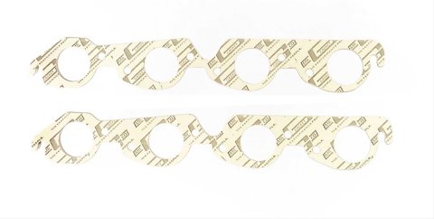 Mr. Gasket Exhaust Gaskets 152 Gaskets, Header, High-Temperature White, Round Port, Chevy, Big Block, Pair thumbnail 1
