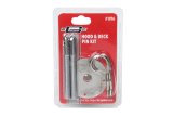 Mr. Gasket Hood and Deck Pins 1016 Pins, Hairpin-Style, 4 in. Long, 7/16 in. Diameter, Steel, Chrome Plated, Kit thumbnail 2