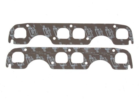 Mr. Gasket Ultra-Seal Exhaust Gaskets 5906 Gaskets, Header, Ultra-Seal, Steel Core Laminate, Chevy, Small Block, Brodix Spread Port, Pair