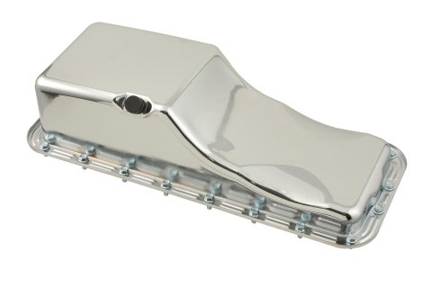 Mr. Gasket Chrome Plated Oil Pans 9432 Pan, Steel, Plated, 5 qt., Ford, Big Block FE, Each