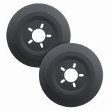 Mr. Gasket Wheel Dust Shields 6906 Brake Shields, Aluminum, Black, 16 in. Diameter Wheel, 5 x 4.50/4.75/5.00 in. Bolt Patterns, Pair thumbnail 2