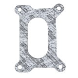Mr. Gasket Carburetor Base Gaskets 49 Mounting Gasket, Cellulose/Nitrile Composite, Holley, 2-Barrel, Open Center, .063 in. Thick, Each thumbnail 1