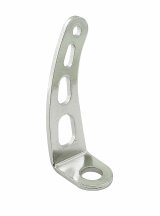 Mr. Gasket Throttle Spring Brackets 3683 Bracket, Return Spring, Chrome, Universal, Each thumbnail 1