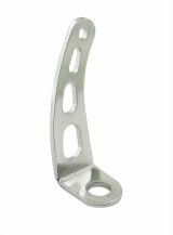 Mr. Gasket Throttle Spring Brackets 3683 Bracket, Return Spring, Chrome, Universal, Each thumbnail 2