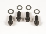 Mr. Gasket Header Bolts 3409 Fasteners, Bolts, Hex Head, Steel, Black Oxide, Chevy, Chrysler, Pontiac, Set of 12 thumbnail 1