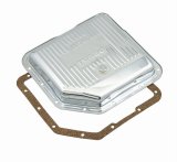 Mr. Gasket Automatic Transmission Oil Pans 9761 Pan, Stock, Steel, Chrome, GM, TH350, Each thumbnail 2