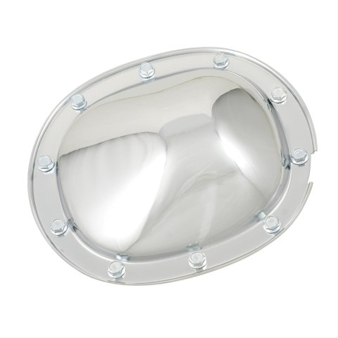 Mr. Gasket Chrome 10 Bolt GM 7.5/7.6/7.625 Inch Differential Cover 9896 Cover, Steel, Chrome, GM, 7.5 in., 7.625 in., 10-Bolt, Kit thumbnail 2