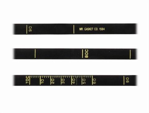Mr. Gasket Timing Tape 1594 Tape, 6 3/8 in. Diameter Balancer, Ford, Small Block/351W, Each thumbnail 1