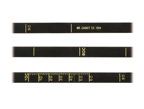 Mr. Gasket Timing Tape 1594 Tape, 6 3/8 in. Diameter Balancer, Ford, Small Block/351W, Each thumbnail 2