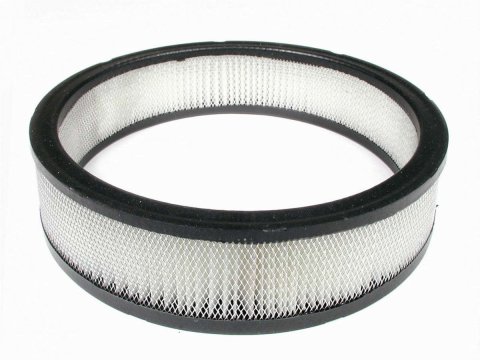 Mr. Gasket Air Filters 1487A Filter Element, Round, Paper, White, 9.0 in. Diameter, 2.0 in. Height, Each thumbnail 2