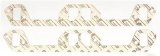 Mr. Gasket Header/Manifold Exhaust Gaskets 358 Gaskets, Header, High-Temperature White, Stock Port, Mopar, Small Block LA, Pair thumbnail 1