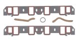Mr. Gasket Ultra-Seal Intake Manifold Gaskets 5831 Gaskets, Intake, Ultra-Seal, Composite, 2.13 in. x 1.20 in. Port, .060 in. Thick, Ford, 260/289/302, Set thumbnail 1